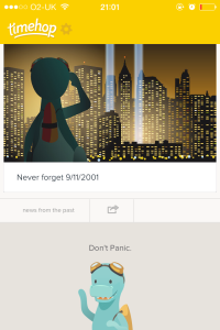 Don't Panic Time Hop