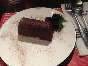 chocolate desert pizza express