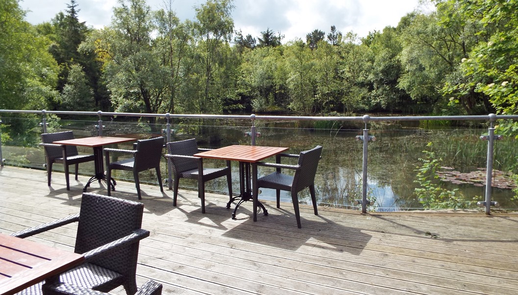 Otley Chevin Country Hotel and Spa lake view