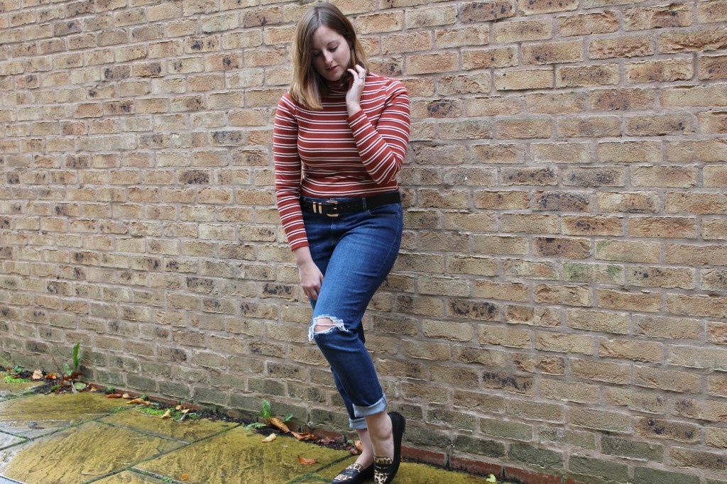 ASOS turtle neck striped