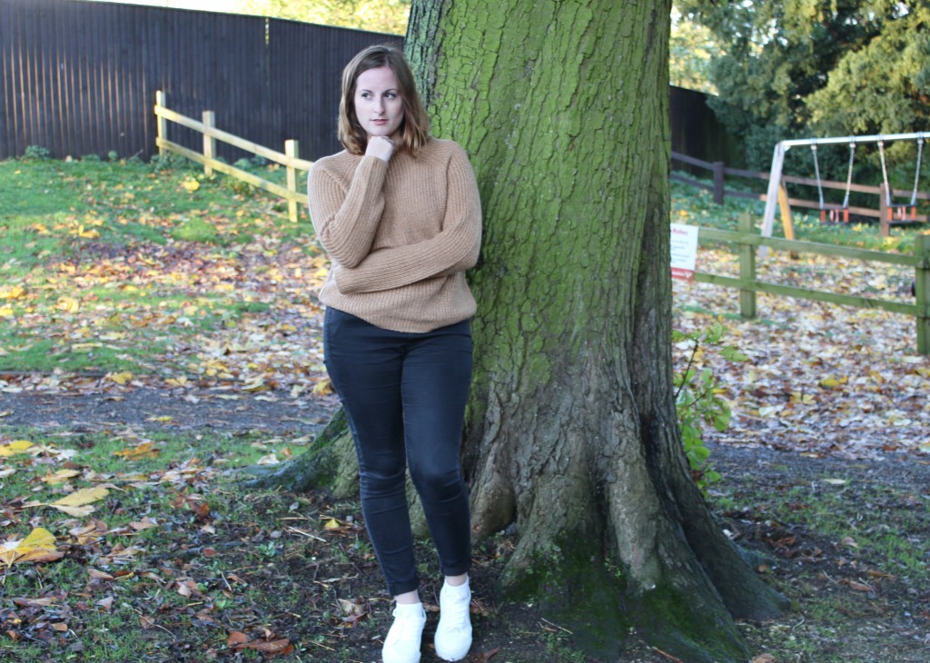 Fishermans Jumper and White ASOS Sneakers