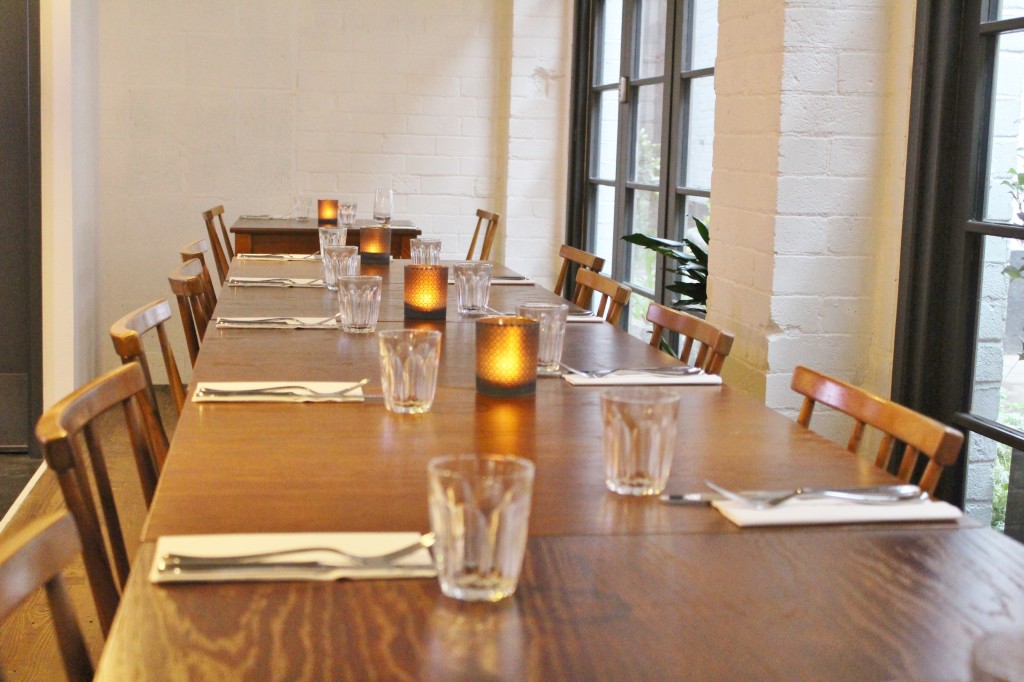 Long Table at Ox Club Headrow House Leeds