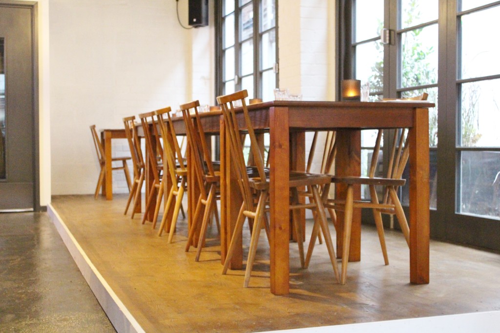Tables at Ox Club Leeds