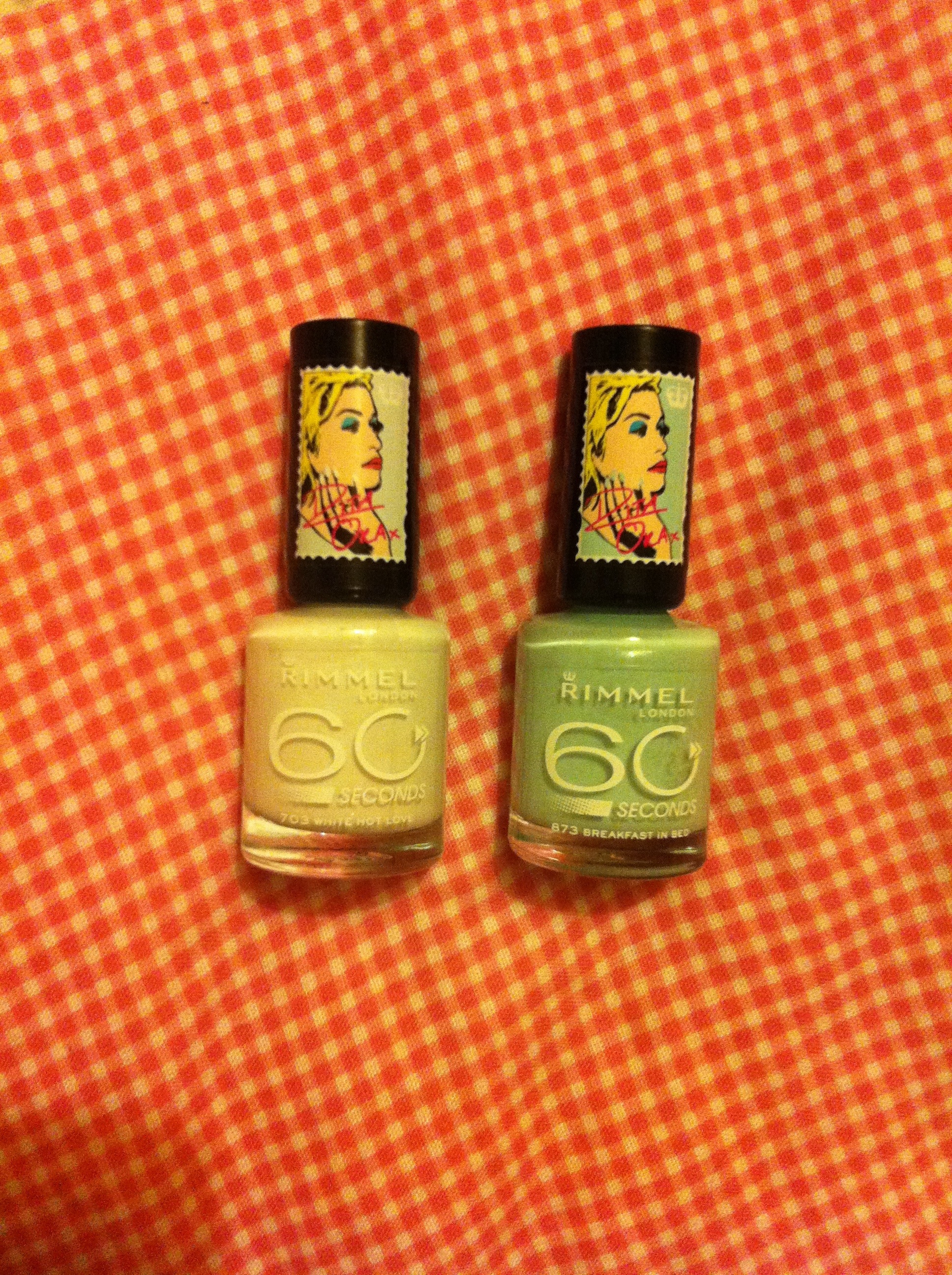 Rita Ora Rimmel Nail Polish #703 & #873 | QueenBeady